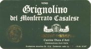 Grignolino_Duca d'Asti 1974